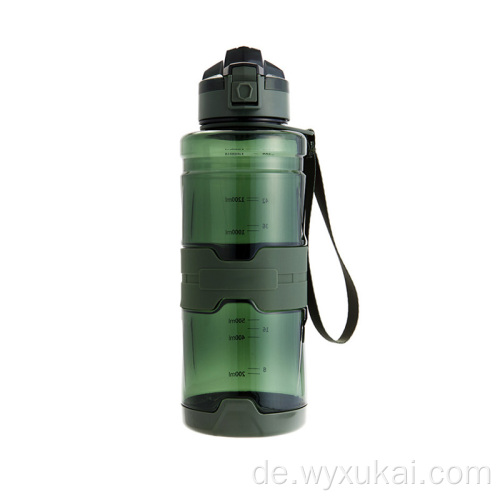 Kundenspezifische transparente auslaufsichere Sportgymnastik-Wasserflasche